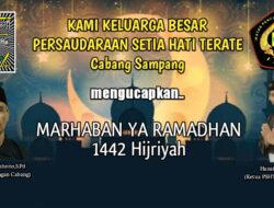 Sambut Bulan Suci Ramadhan, Pengurus PSHT Cabang Sampang Ucapkan Marhaban Ya Ramadhan