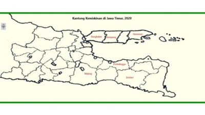 Kantong Kemiskinan di Jawa Timur