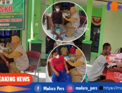 Puskesmas Banyuates Berkolaborasi Dengan Pemdes Masaran Lakukan Vaksinasi Covid-19