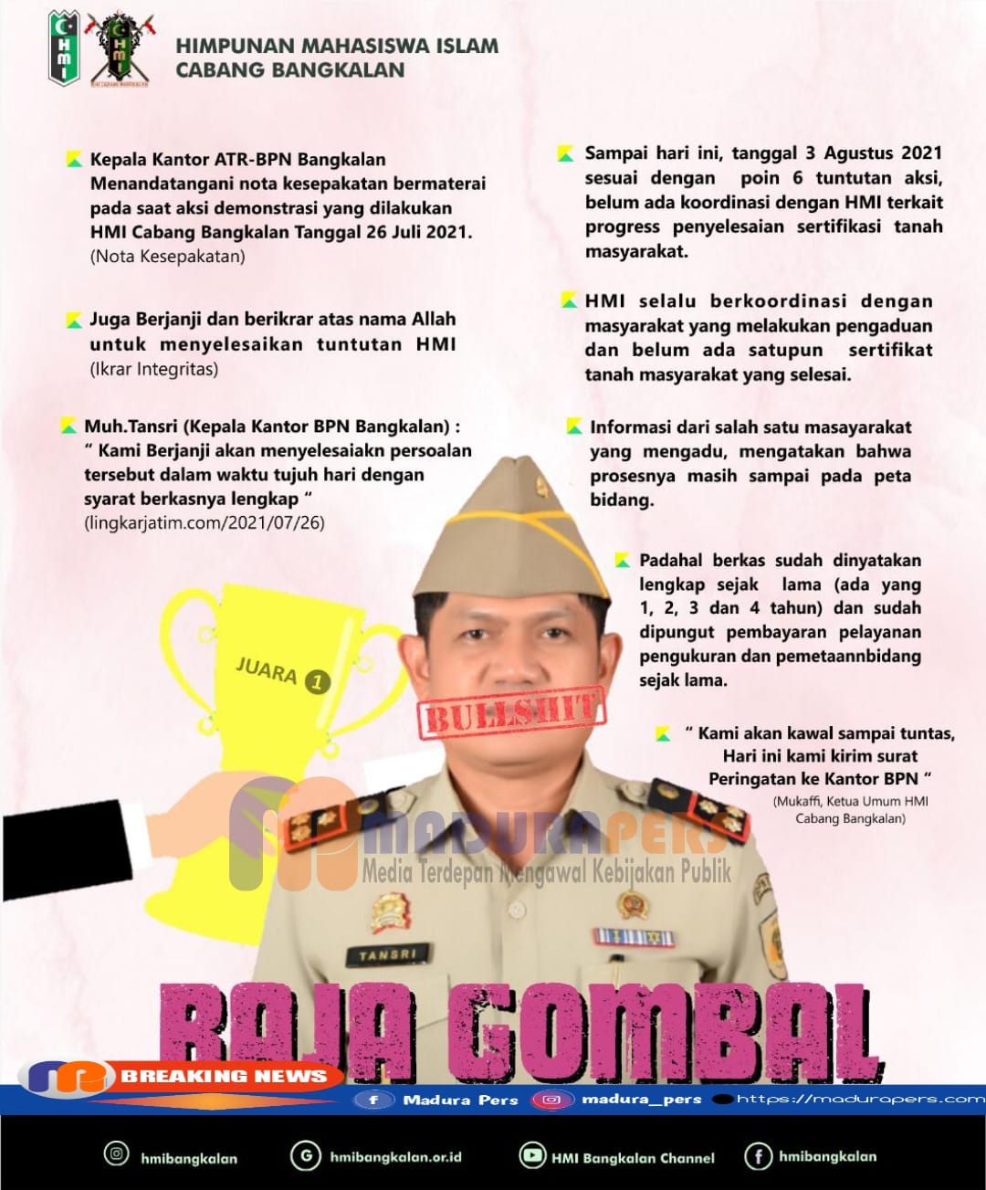 Pamflet Sebaran HMI