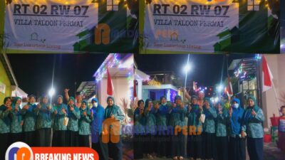 Lomba Kebersihan dan Administrasi Lingkungan  di Perumahan Villa Talon Permai Kamal-Bangkalan