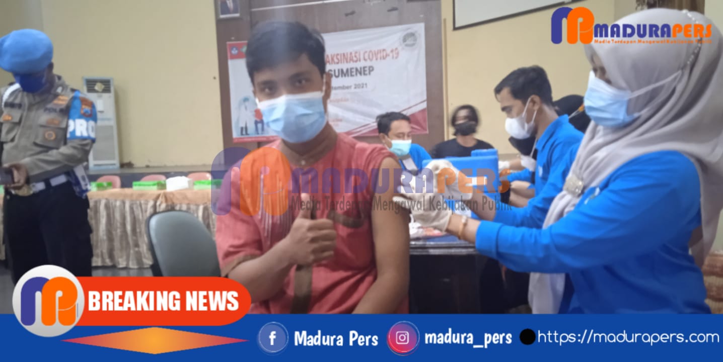 Vaksinasi mahasiswa STKIP PGRI Sumenep