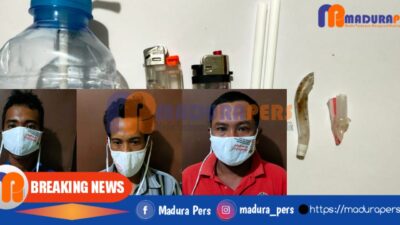 Gara-gara Pesta Narkoba, Tiga Pemuda di Sumenep Dibekuk Polisi