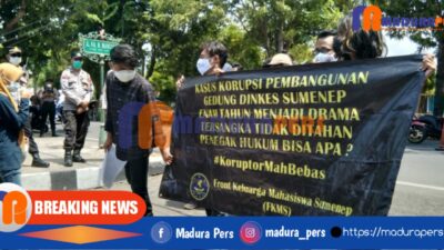 Enam Tahun tidak Usai, Dugaan Korupsi Gedung Dinkes Sumenep Masih Jadi Atensi Mahasiswa