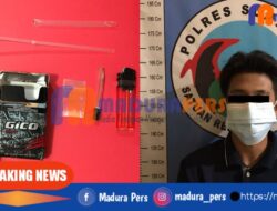 Satresnarkoba Sumenep Tangkap Pemuda Asal Bluto