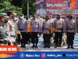 Jelang Pilkades Serentak di Sumenep, Ribuan Personel Disiagakan