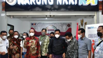 BNPT dan PT KAI Resmikan WARUNG NKRI di Stasiun Gubeng dan Malang Kota Baru
