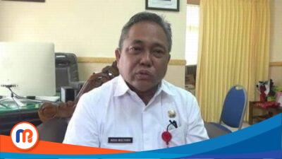 Kepala Dinkes dan KB Sumenep, Agus Mulyono saat diwawancarai oleh sejumlah awak media beberapa waktu lalu