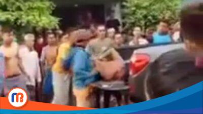 Diduga Maling Motor, Warga Asal Sumenep Dikeroyok Masa di Bangkalan