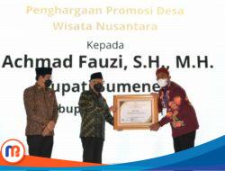 Terima Penghargaan dari Kemendes, Bupati Sumenep Ajak Kembangkan Desa Wisata