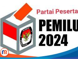 Nomor Urut Partai Peserta Pemilu 2024
