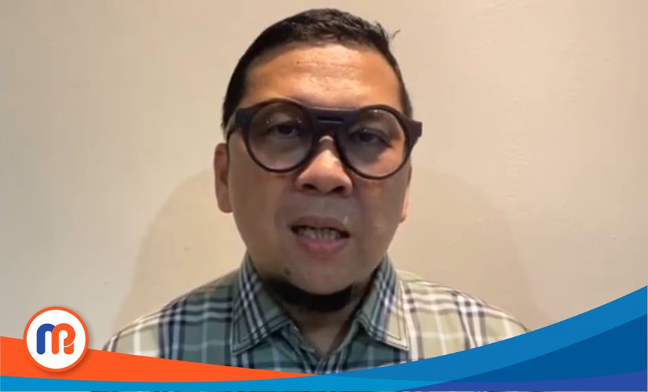 Tangkapan layar Ahmad Doli Kurnia Tandjung Ketua Komisi II DPR RI saat mengucapkan Dis Natalis UNIB ke-40 di Channel YouTube Universitas Bengkulu