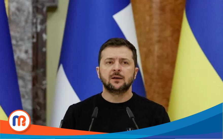 Presiden Ukraina Volodymyr Zelensky