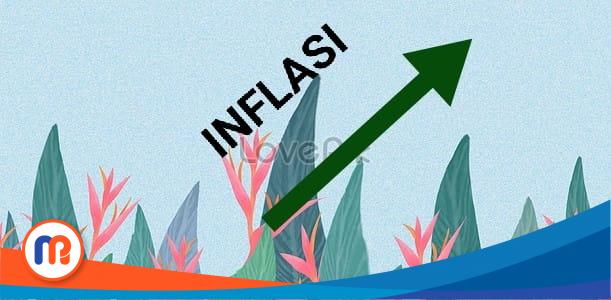 Ilustrasi inlasi Indonesia di penghujung tahun 2020 yang lalu