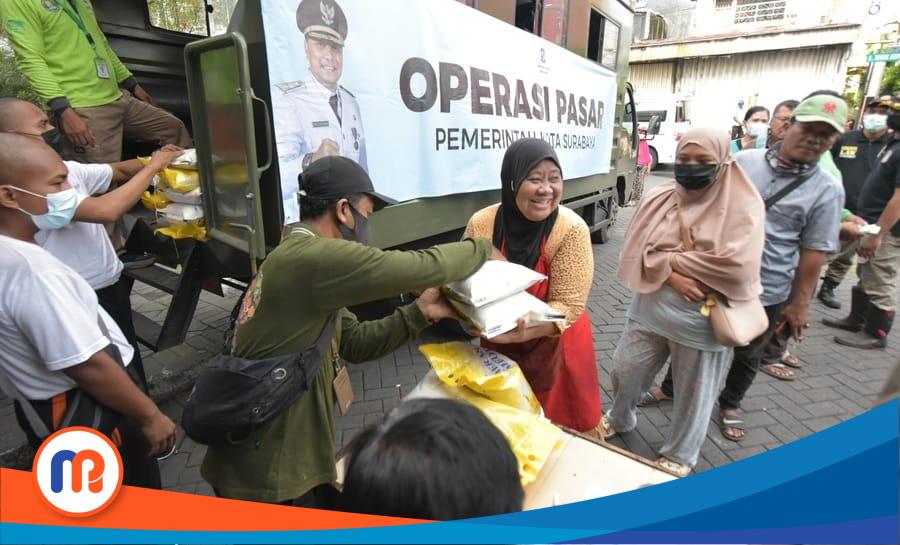 Operasi pasar Pemkot Surabaya