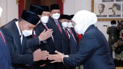 KKD Jatim saat usai dikukuhkan Gubernur Jatim, Khofifah Indar Parawansa. Foto: Istimewa (Sumber foto: Kominfo Jatim, 2023).