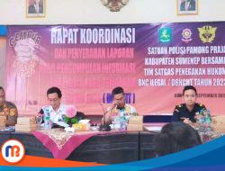 Bea Cukai Madura Hadiri Rapat Koordinasi Satpol PP Sumenep, Ini yang Disampaikan