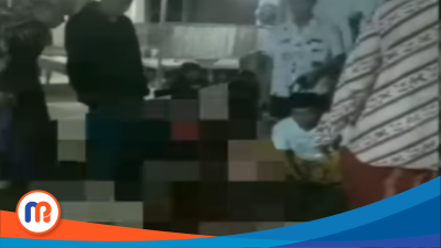 Tangkapan layar perisitiwa carok di Ju’ Korong, Desa Bumianyar, Kecamatan Tanjung Bumi, Kabupaten Bangkalan, Jumat malam (12/1/2024), pukul 19.00 WIB (Dok. Madurapers, 2024).