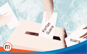 Ilustrasi Pemilihan Umum (Pemilu) keren di negara-negara demokrasi