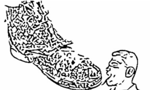 Ilustrasi kebusukan intelektual yang muncul dari perilaku penjilat kekuasaan menjadi salah satu masalah yang merongrong fondasi keadilan dan moralitas dalam sebuah masyarakat.