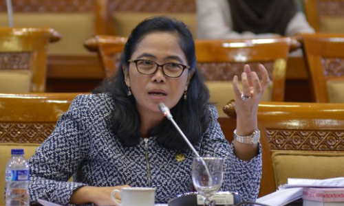 Anggota Badan Anggaran DPR RI, My Esti Wijayati, dari Fraksi PDIP