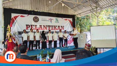 Pelantikan DPC ISSITA Sumenep di Wisata Taman Tectona Sumenep pada Minggu (19/5/2024)