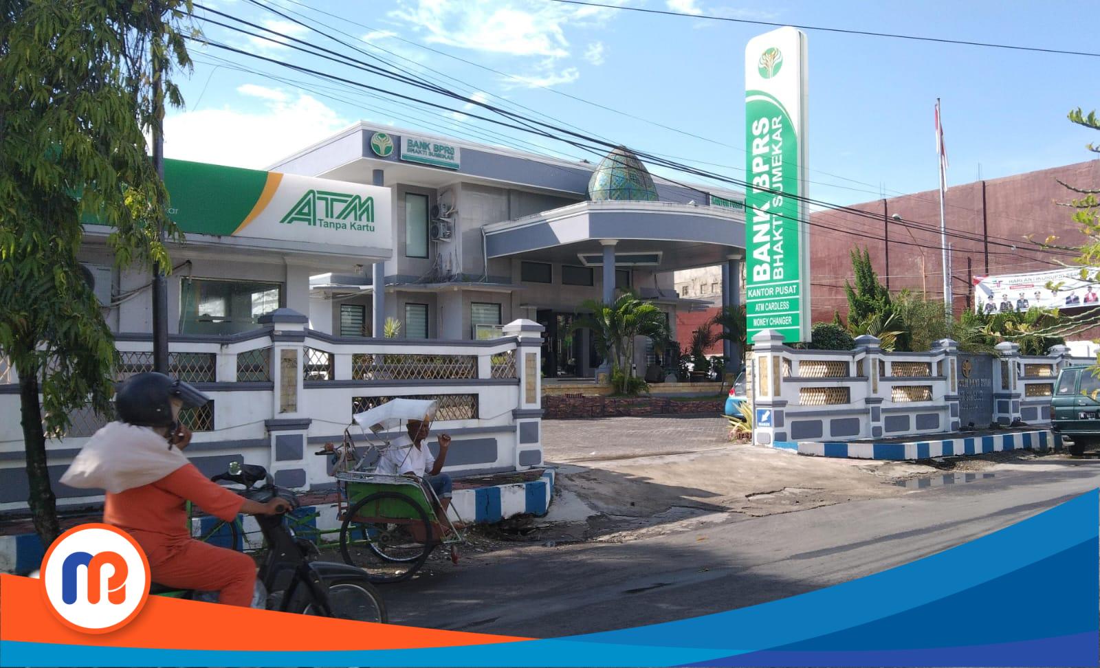 Kantor Pusat BPRS Bhakti Sumekar yang berada di Jalan Trunojoyo no. 137, Sumenep