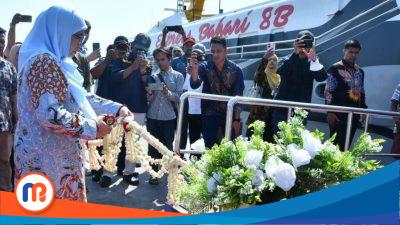 Kapal Cepat Express Bahari 8B Diresmikan, Akses Cepat Perjalan Laut Warga Sumenep 