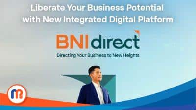 Brosur BNI Direct Mobile yang dirancang berbeda dengan internet banking individu, mengingat kebutuhan bisnis yang lebih kompleks dan dinamis
