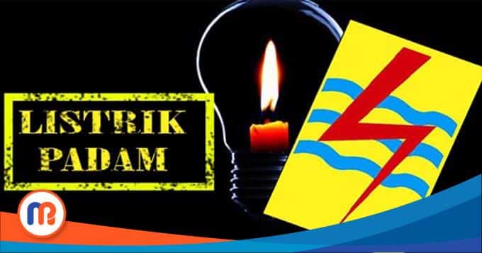 Ilustrasi lampu padam