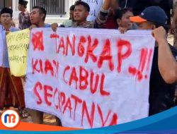 Cabuli Beberapa Santri, Warga Demo Tuntut Oknum Kiai di Bangkalan Penjarakan