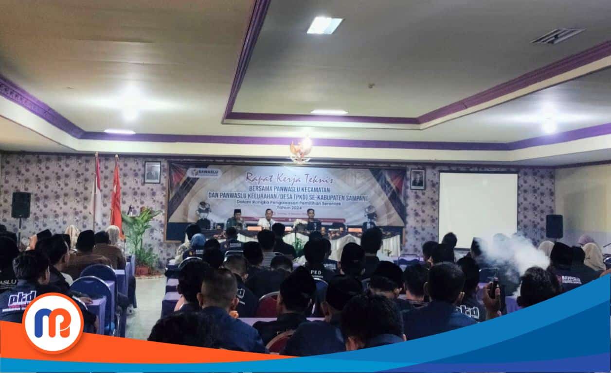 Rakernis Bawaslu dan PKD Se-Kabupaten Sampang di Hotel Camplong