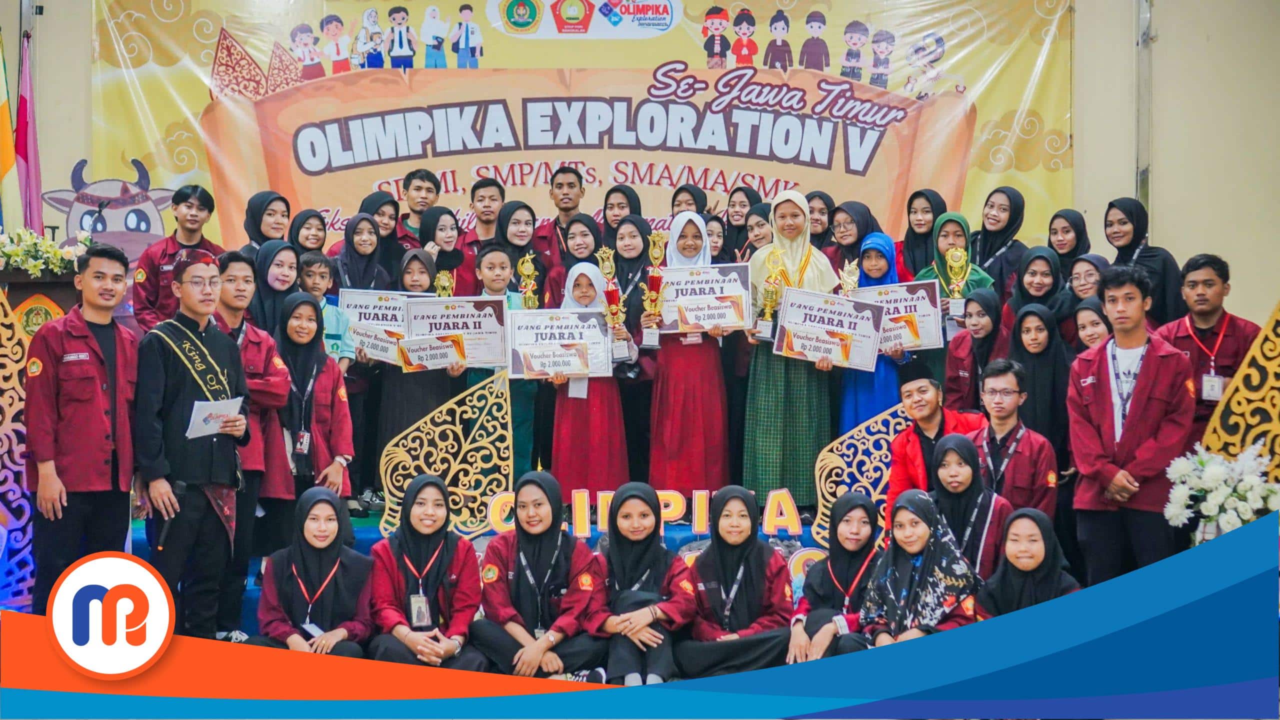 Perserta Olimpika Exploration V yang digelar oleh Permata STKIP PGRI Bangkalan, yang berlangsung pada hari Sabtu-Minggu (16-17/11/2024)