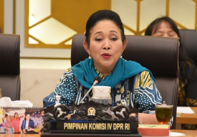 Ketua Komisi IV DPR RI dari Fraksi Gerindra, Siti Hediati Hariyadi atau Titiek Soeharto