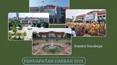 Pendapatan Daerah Surabaya 2025: Pertumbuhan dan Proporsi yang Berubah Signifikan