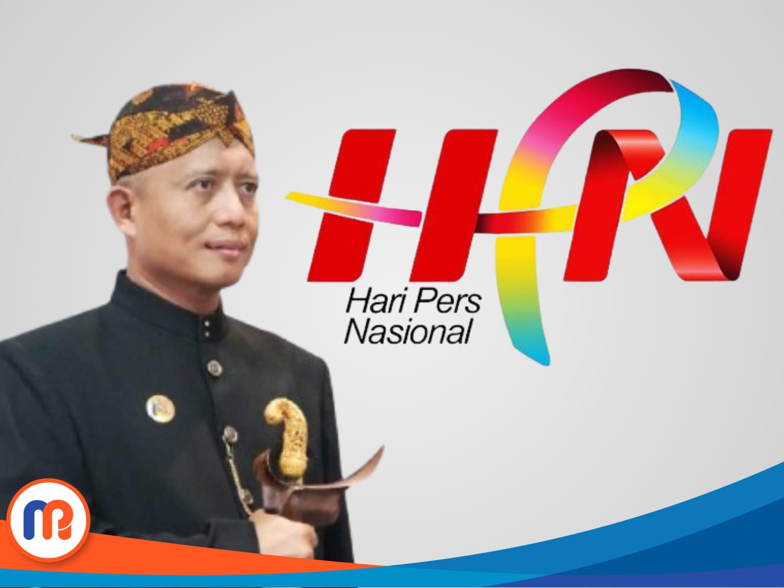 Kolase Direktur Utama BPRS Bhakti Sumekar, H. Hairil Fajar pada momentum peringatan Hari Pers Nasional (HPN) 2025