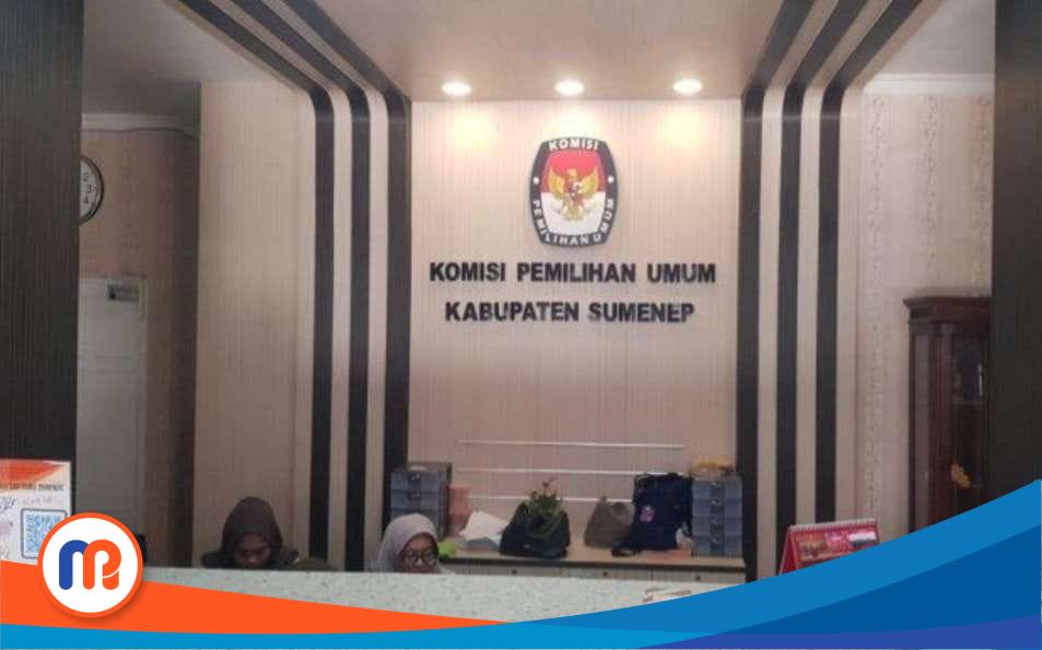 Kantor KPU Sumenep yang berada di Jl. Asta Tinggi No. 99, Temor Lorong, Kebunagung, Kecamatan, Kota Sumenep, Kabupaten Sumenep, Jawa Timur