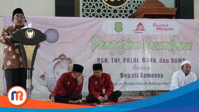 Pemkab Sumenep Gelar Pengajian Rutin Ramadan, ASN Diajak Perkuat Keimanan