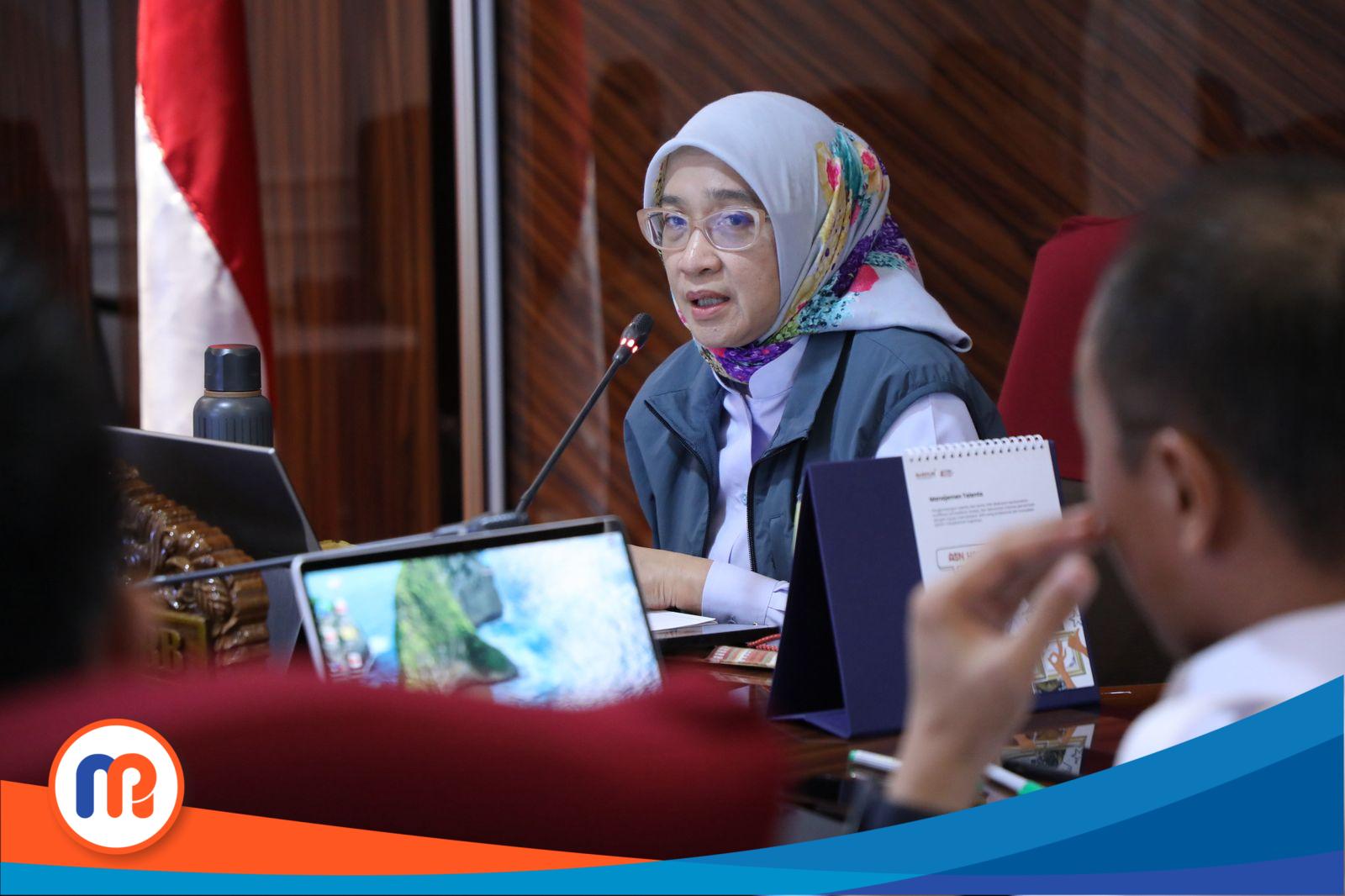Menteri Pendayagunaan Aparatur Negara dan Reformasi Birokrasi (PANRB), Rini Widyantini