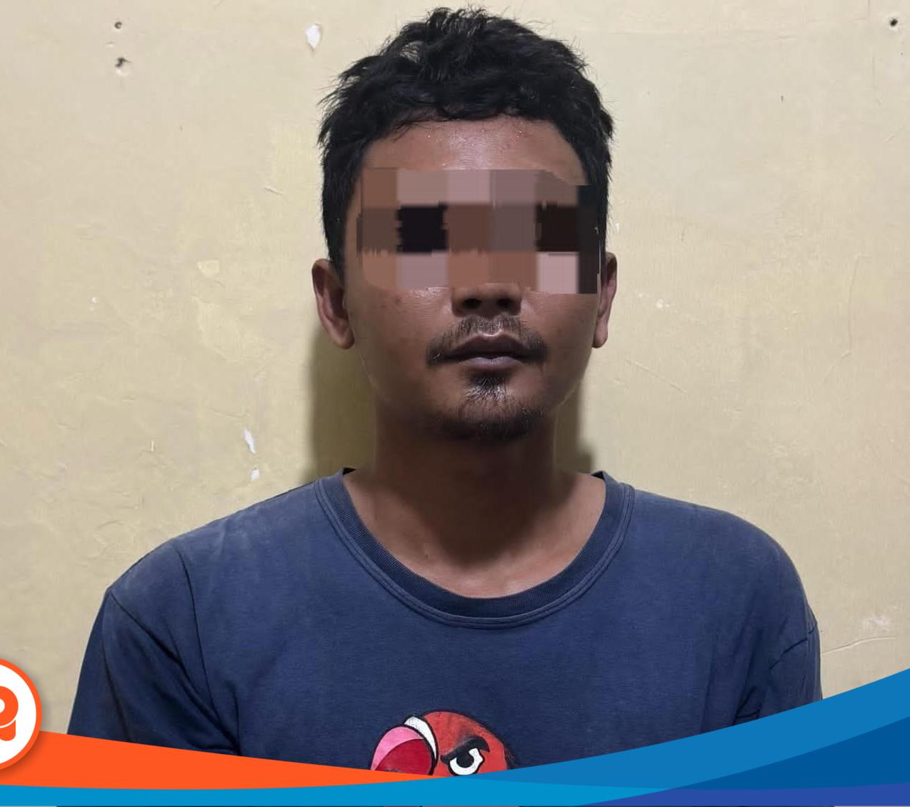 Foto pelaku berinisial Y (28), warga Dusun Lentang, Desa Sukarame Paseser, Kecamatan Nonggunong, Kabupaten Sumenep