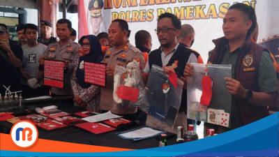 Polres Pamekasan Berhasil Ungkap Kasus Melanggar Hukum dalam Operasi Pekat Semeru 2025