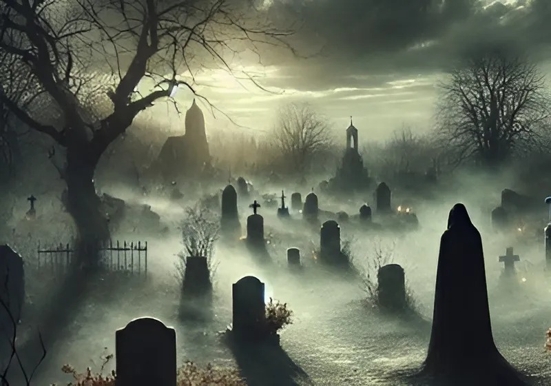 Ilustrasi misterius menyedihkan lagu "Gloomy Sunday" melegenda karena liriknya mengusung tema nuansa depresif manusia yang mendalam