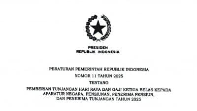 Pemerintah Tetapkan Ketentuan THR dan Gaji Ke-13 dalam PP 11/2025
