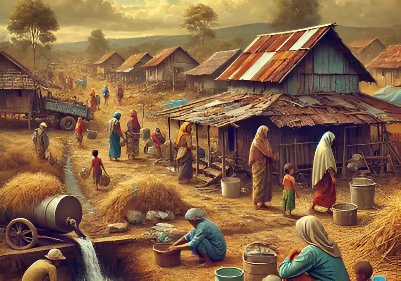 Ilustrasi gambaran kehidupan penduduk miskin di Kabupaten Sumenep, Madura, Provinsi Jawa Timur dalam beberapa tahun terakhir