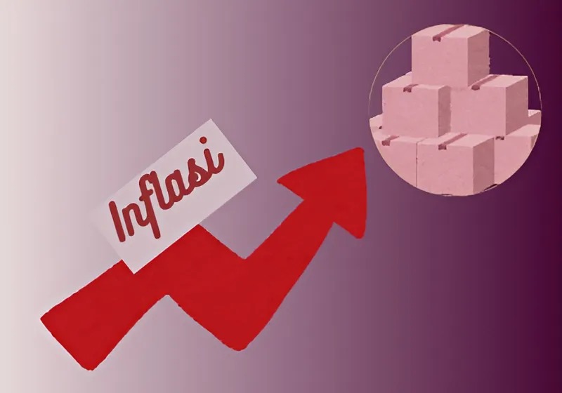 Ilustrasi inflasi di Indonesia pada Maret 2025