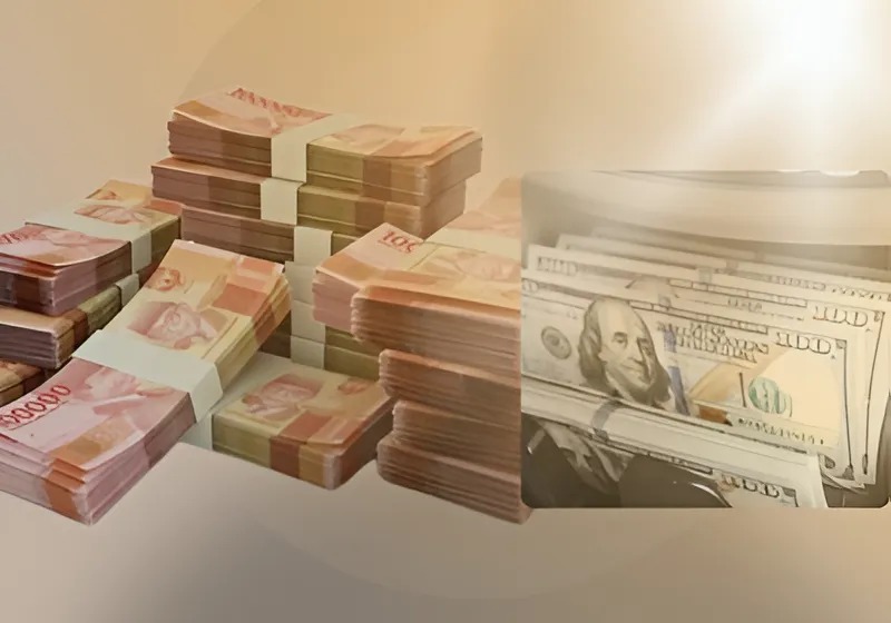 Ilustrasi nilai tukar Rupiah menguat pada pekan keempat April 2025