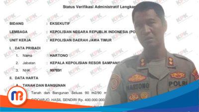 Kapolres Kabupaten Sampang, AKBP Hartono