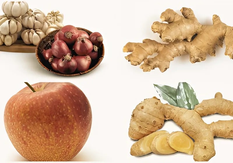 Kunyit, bawang, jahe, dan apel menjadi solusi efektif mengatasi tidur mendengkur yang mengganggu kualitas tidur dan kesehatan