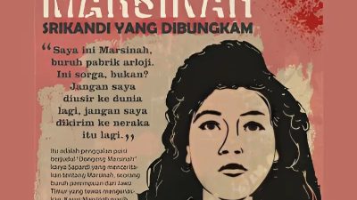 Marsinah, buruh di Jawa Timur, simbol perjuangan buruh perempuan di Indonesia, yang diusulkan menjadi Pahlawan Nasional