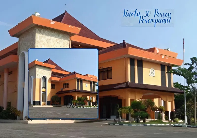 Ilustrasi representasi (keterwakilan) perempuan di DPRD Kabupaten Sampang untuk periode 2024–2029. Tingkat keterwakilan perempuan tercatat hanya 6,67 persen—terpaut jauh dari ambang batas ideal 30 persen yang dianjurkan untuk mendorong kesetaraan gender dalam politik lokal.